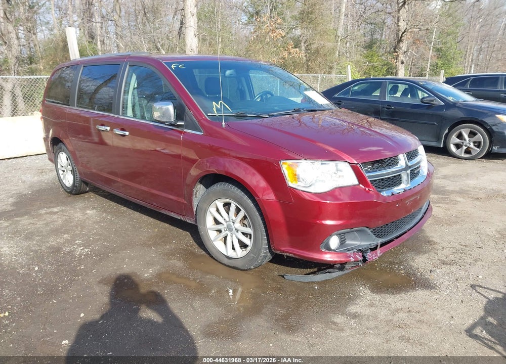 2019 DODGE GRAND CARAVAN SXT VIN: 2C4RDGCG8KR580328