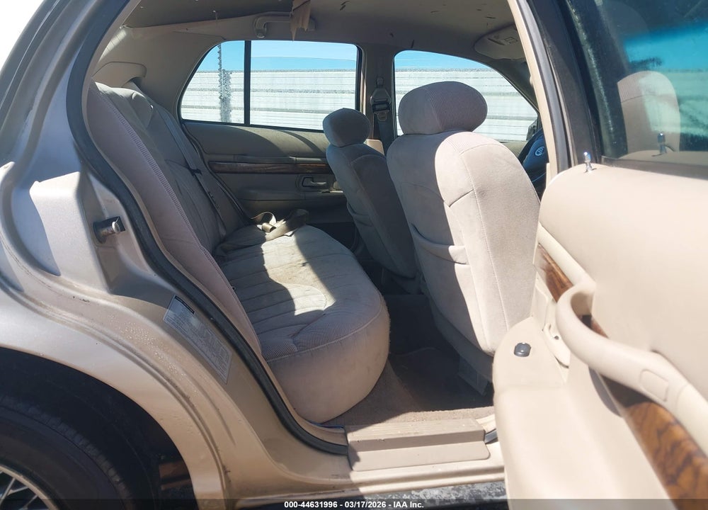 1999 MERCURY GRAND MARQUIS GS VIN: 2MEFM74W1XX605225
