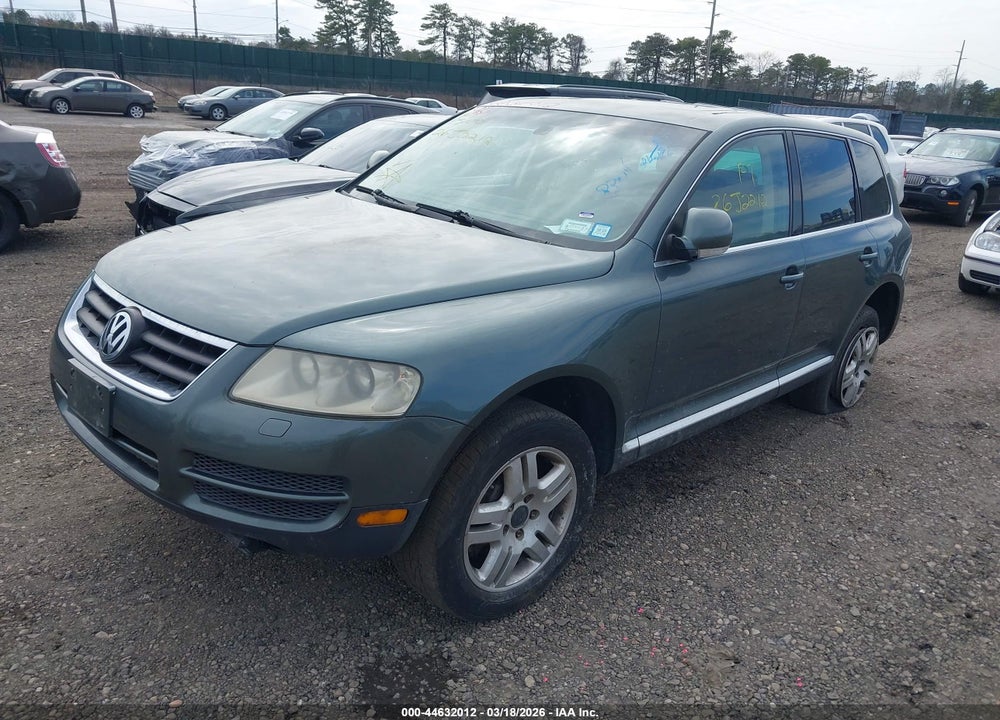 2004 VOLKSWAGEN TOUAREG V8 VIN: WVGCM77L44D077880