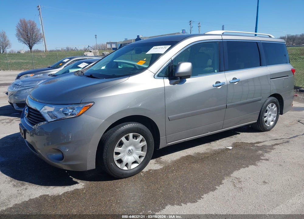 2012 NISSAN QUEST S VIN: JN8AE2KP0C9040739