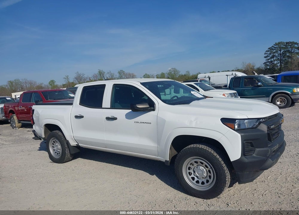 2023 CHEVROLET COLORADO 2WD  SHORT BOX WT VIN: 1GCGSBEC0P1186361