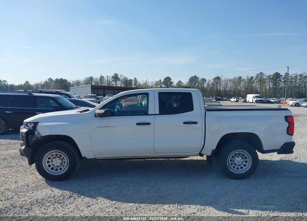 2023 CHEVROLET COLORADO 2WD  SHORT BOX WT VIN: 1GCGSBEC0P1186361