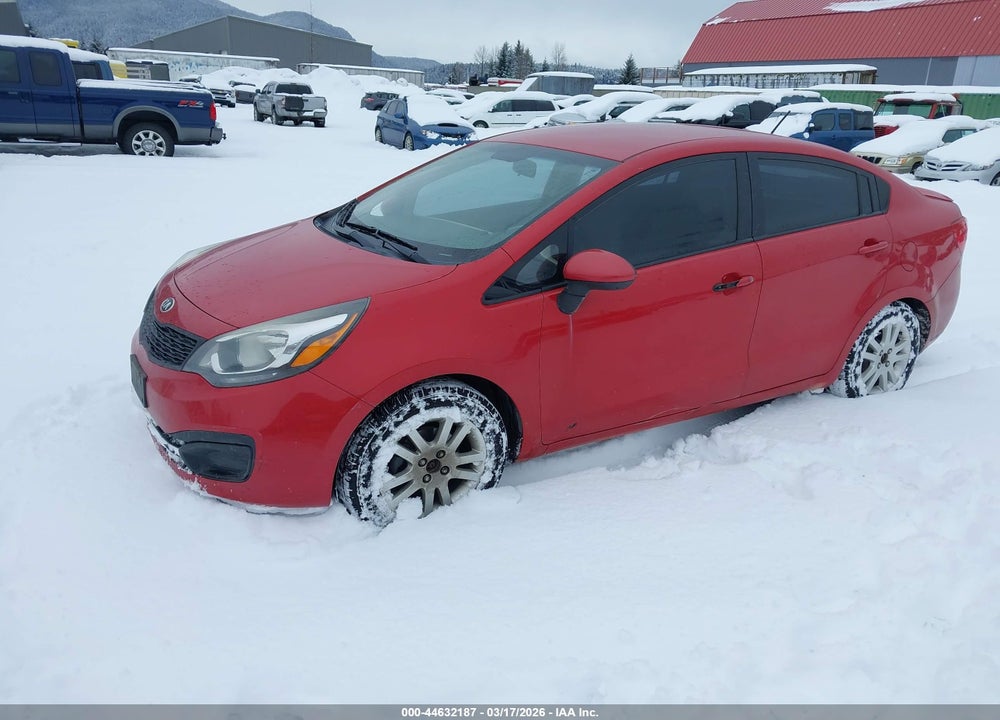 2013 KIA RIO LX VIN: KNADM4A33D6223672