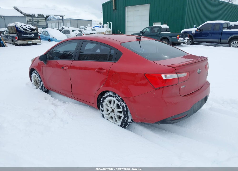 2013 KIA RIO LX VIN: KNADM4A33D6223672