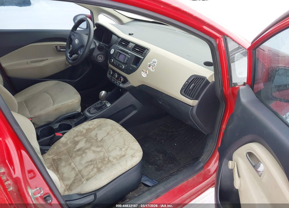 2013 KIA RIO LX VIN: KNADM4A33D6223672