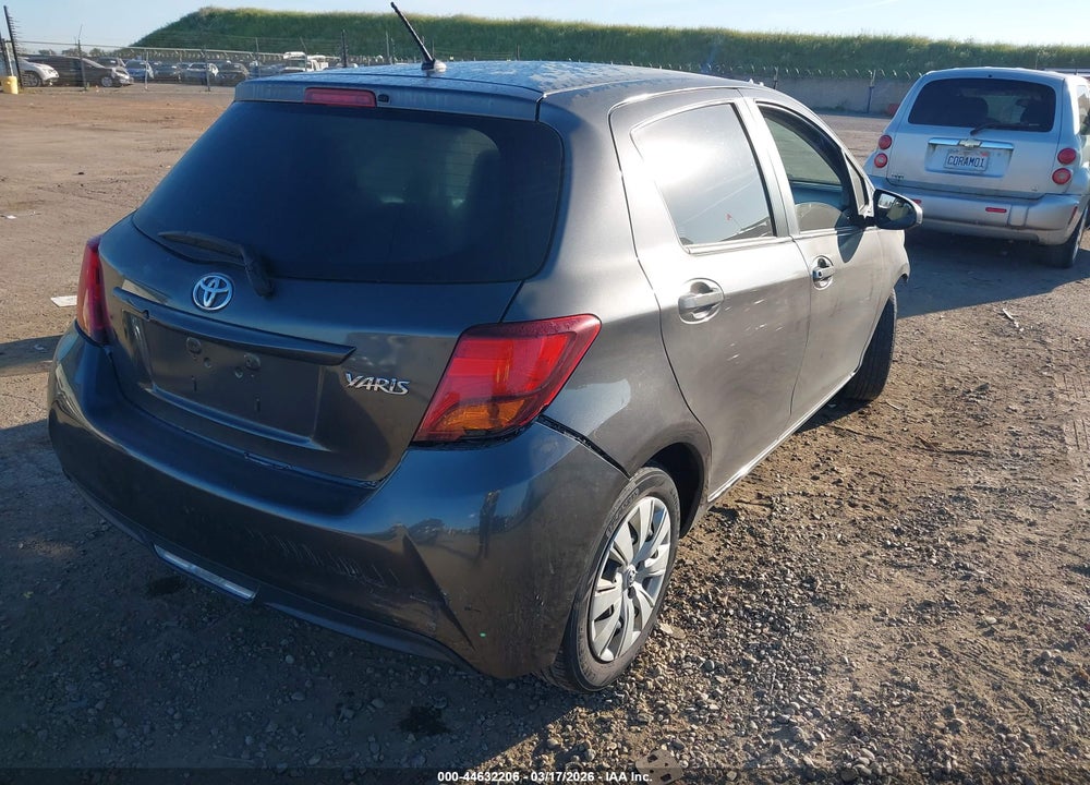 2015 TOYOTA YARIS L VIN: VNKKTUD32FA033992