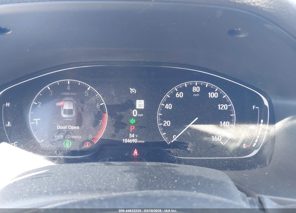 2022 HONDA ACCORD SPORT VIN: 1HGCV1F35NA015327