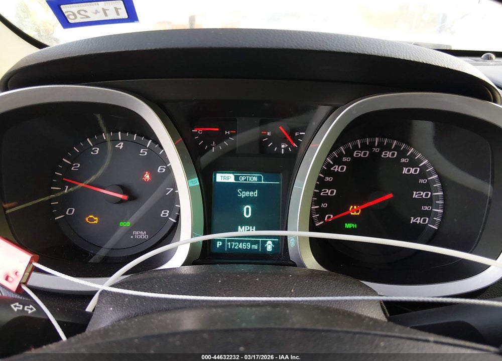 2013 CHEVROLET EQUINOX 1LT VIN: 1GNALDEK8DZ118237