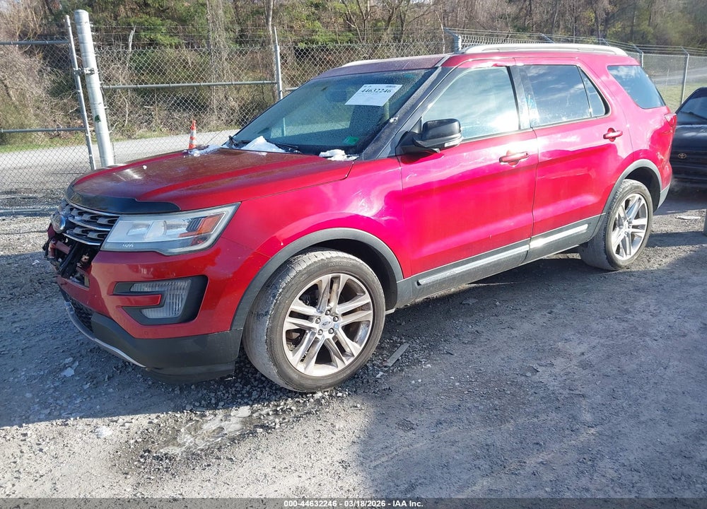 2016 FORD EXPLORER XLT VIN: 1FM5K8D84GGC04392