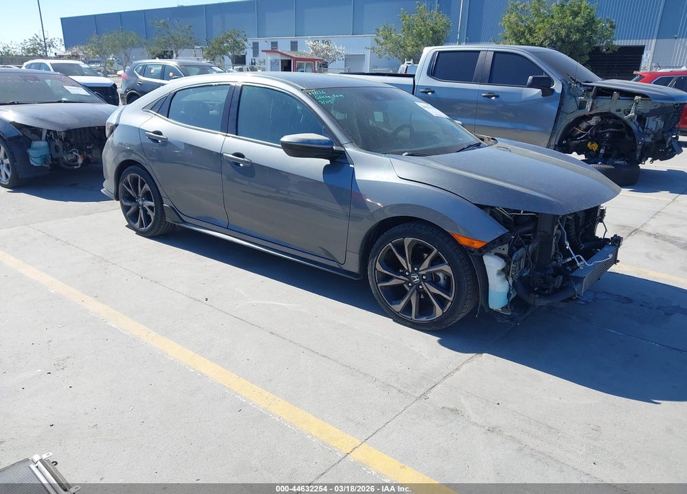 2019 HONDA CIVIC SPORT VIN: SHHFK7H47KU417042
