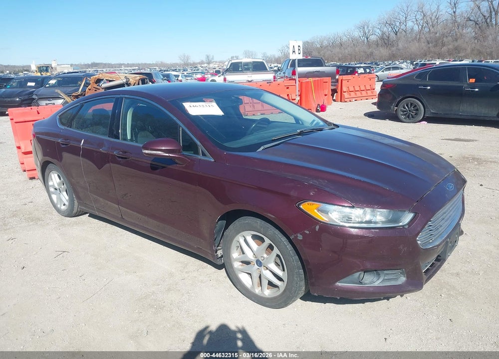 2013 FORD FUSION SE VIN: 3FA6P0HR2DR204366