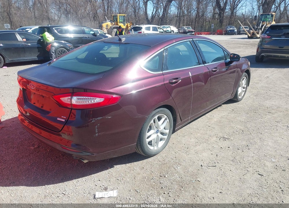 2013 FORD FUSION SE VIN: 3FA6P0HR2DR204366
