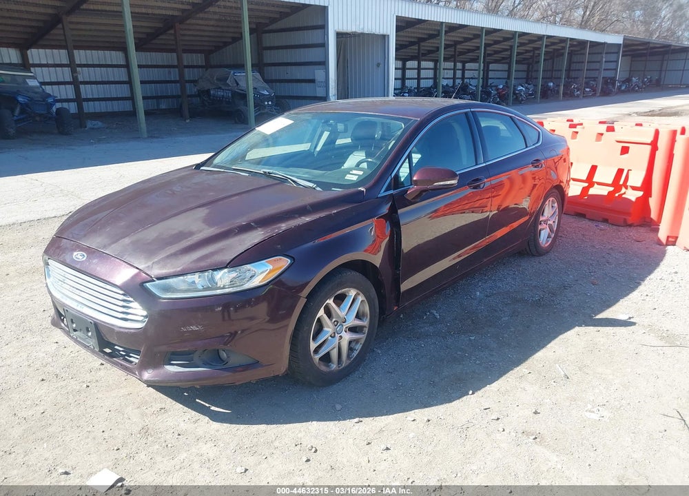 2013 FORD FUSION SE VIN: 3FA6P0HR2DR204366