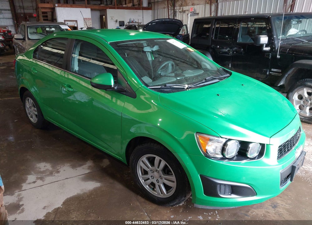 2015 CHEVROLET SONIC LT AUTO VIN: 1G1JC5SHXF4158206
