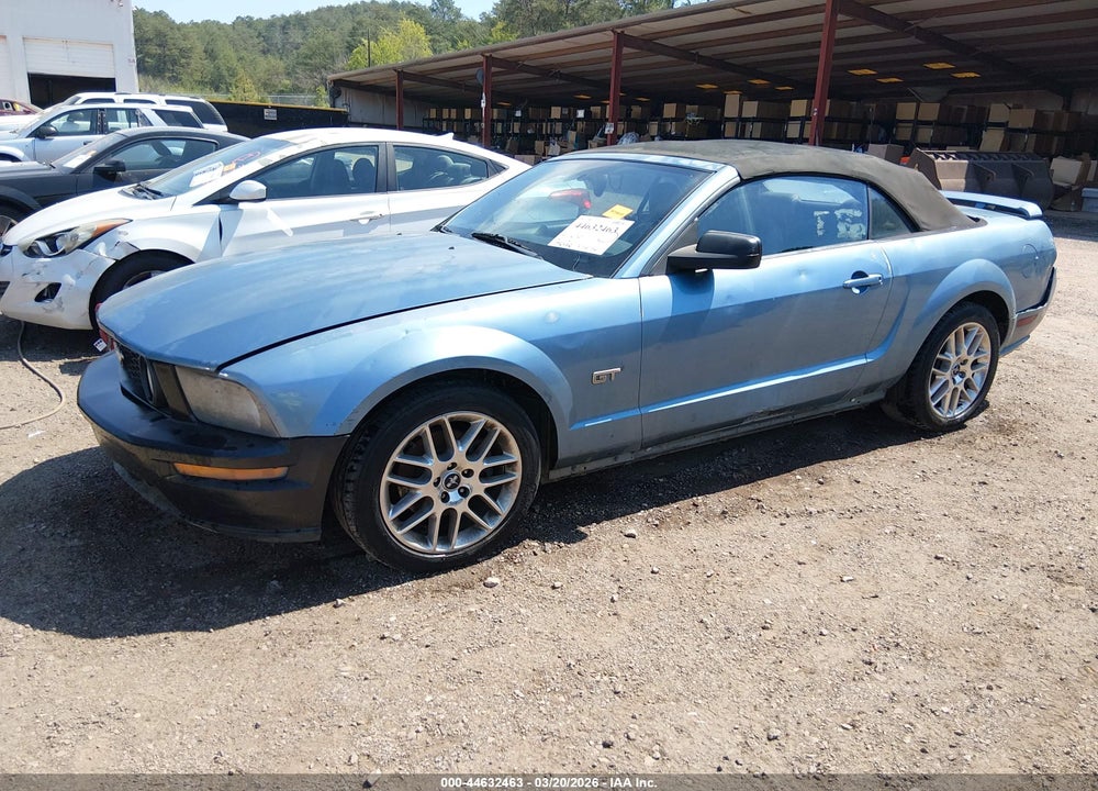 2008 FORD MUSTANG GT PREMIUM VIN: 1ZVHT85H985106465