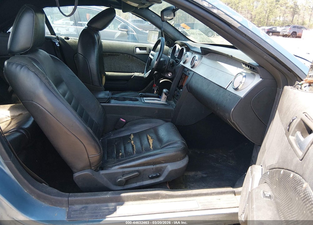 2008 FORD MUSTANG GT PREMIUM VIN: 1ZVHT85H985106465