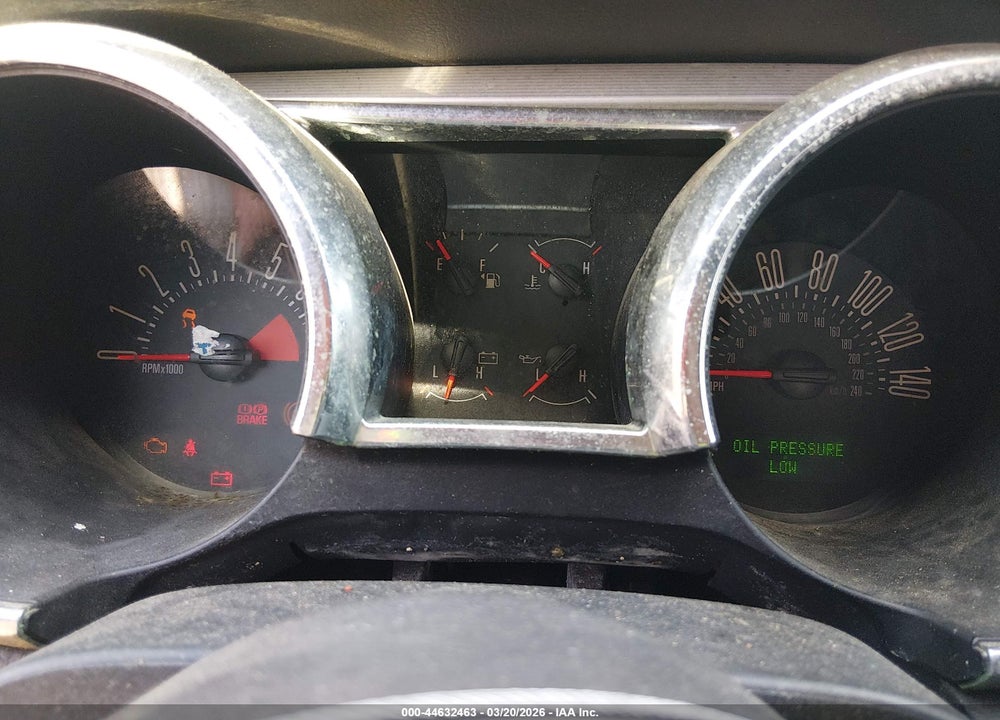 2008 FORD MUSTANG GT PREMIUM VIN: 1ZVHT85H985106465