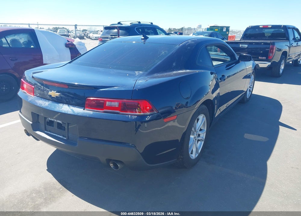2015 CHEVROLET CAMARO 2LS VIN: 2G1FB1E31F9310405