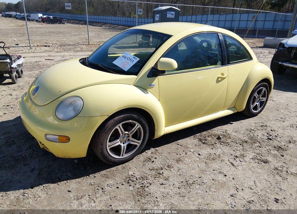 2000 VOLKSWAGEN NEW BEETLE GLS VIN: 3VWCA21C6YM421872