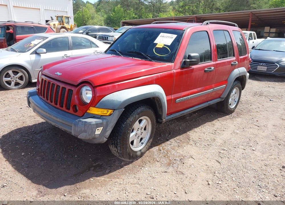 2006 JEEP LIBERTY SPORT VIN: 1J8GK48K76W111911