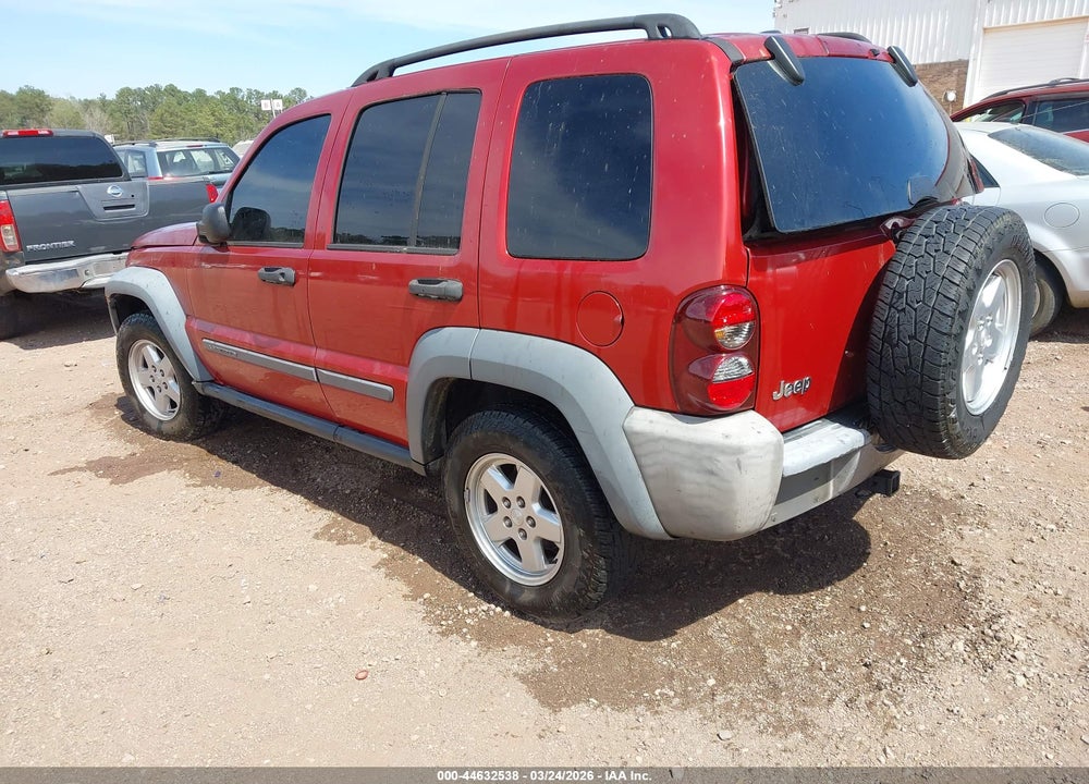 2006 JEEP LIBERTY SPORT VIN: 1J8GK48K76W111911