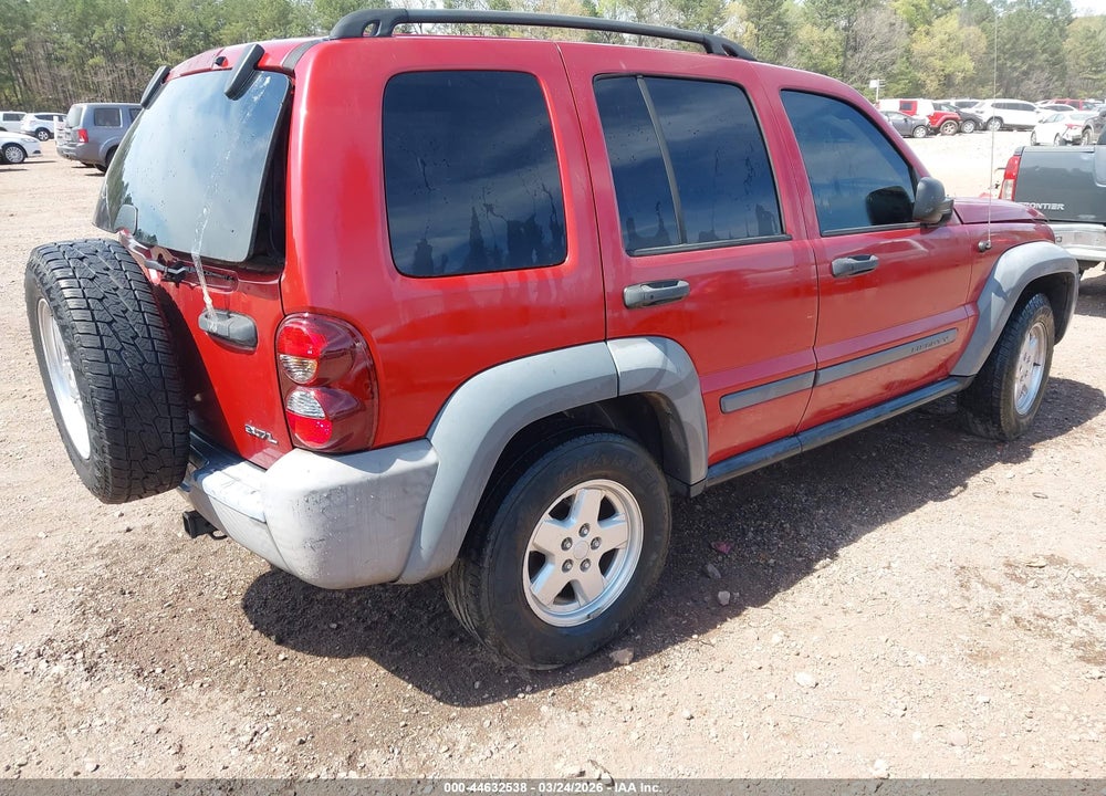 2006 JEEP LIBERTY SPORT VIN: 1J8GK48K76W111911