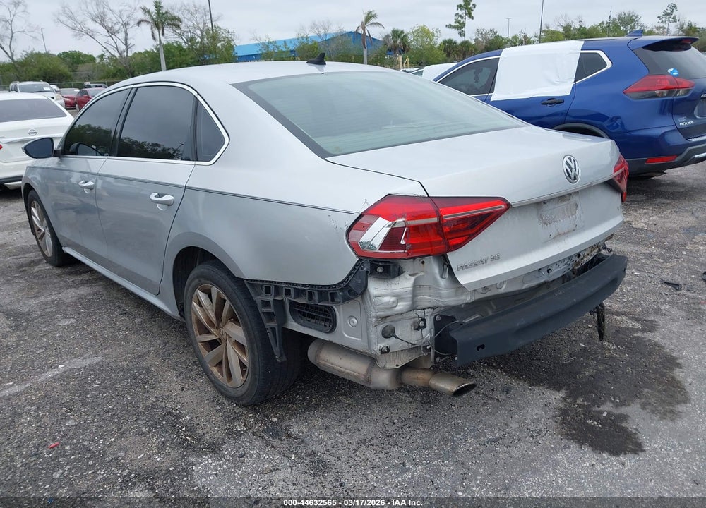 2018 VOLKSWAGEN PASSAT 2.0T SE VIN: 1VWBA7A3XJC013102