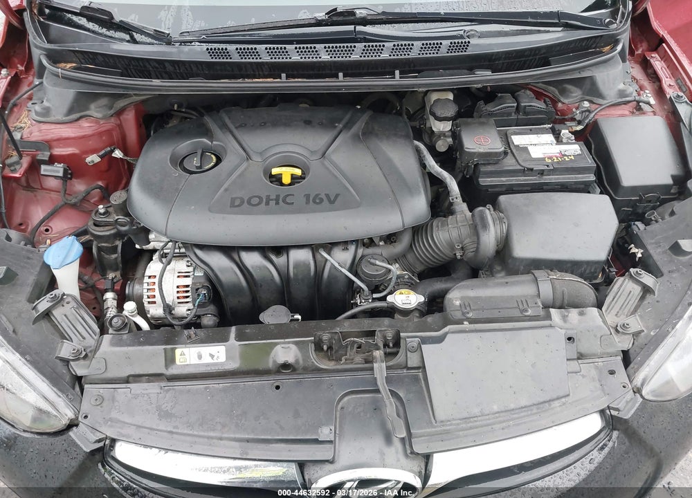 2014 HYUNDAI ELANTRA SE VIN: 5NPDH4AE5EH544094