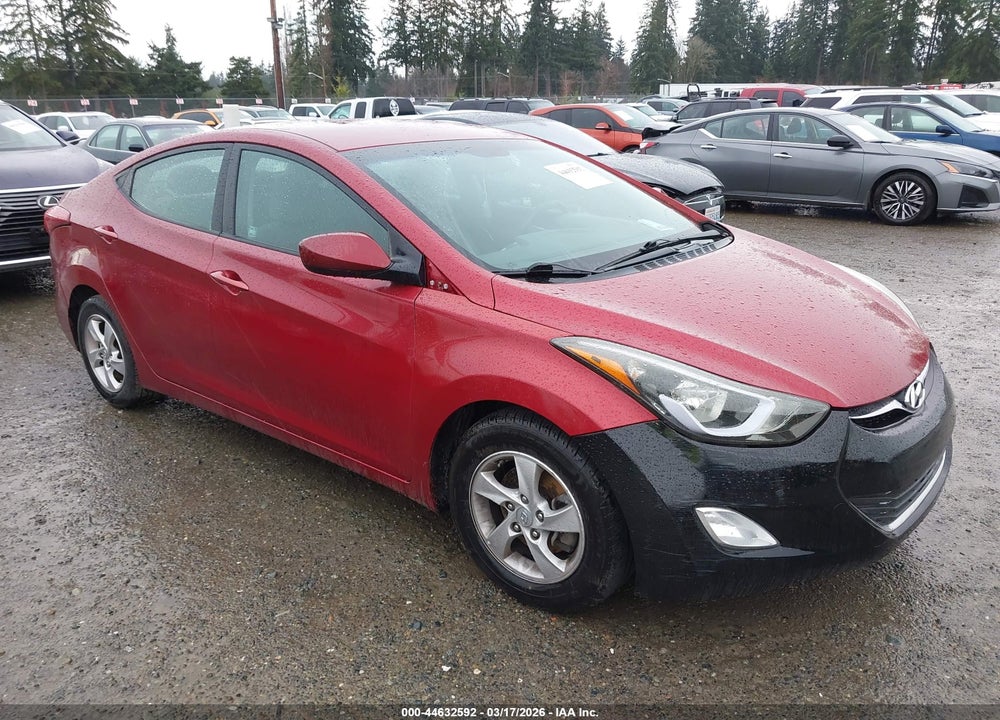 2014 HYUNDAI ELANTRA SE VIN: 5NPDH4AE5EH544094