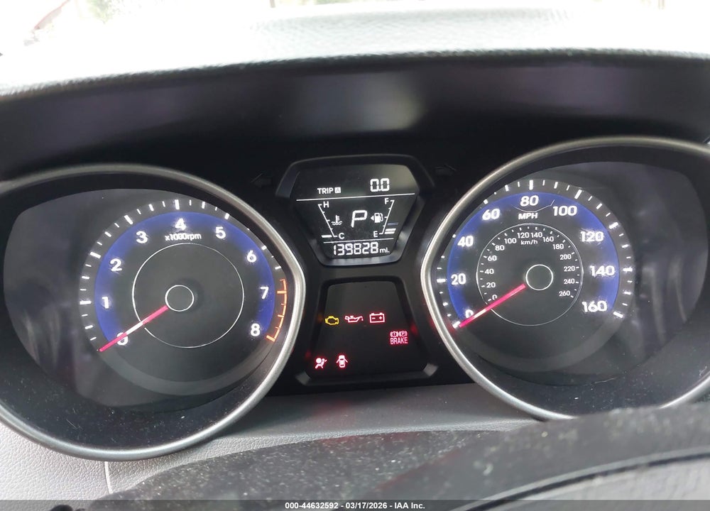 2014 HYUNDAI ELANTRA SE VIN: 5NPDH4AE5EH544094