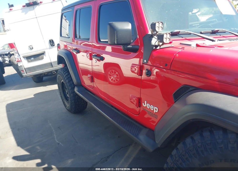 2021 JEEP WRANGLER UNLIMITED SPORT S 4X4 VIN: 1C4HJXDN8MW515989