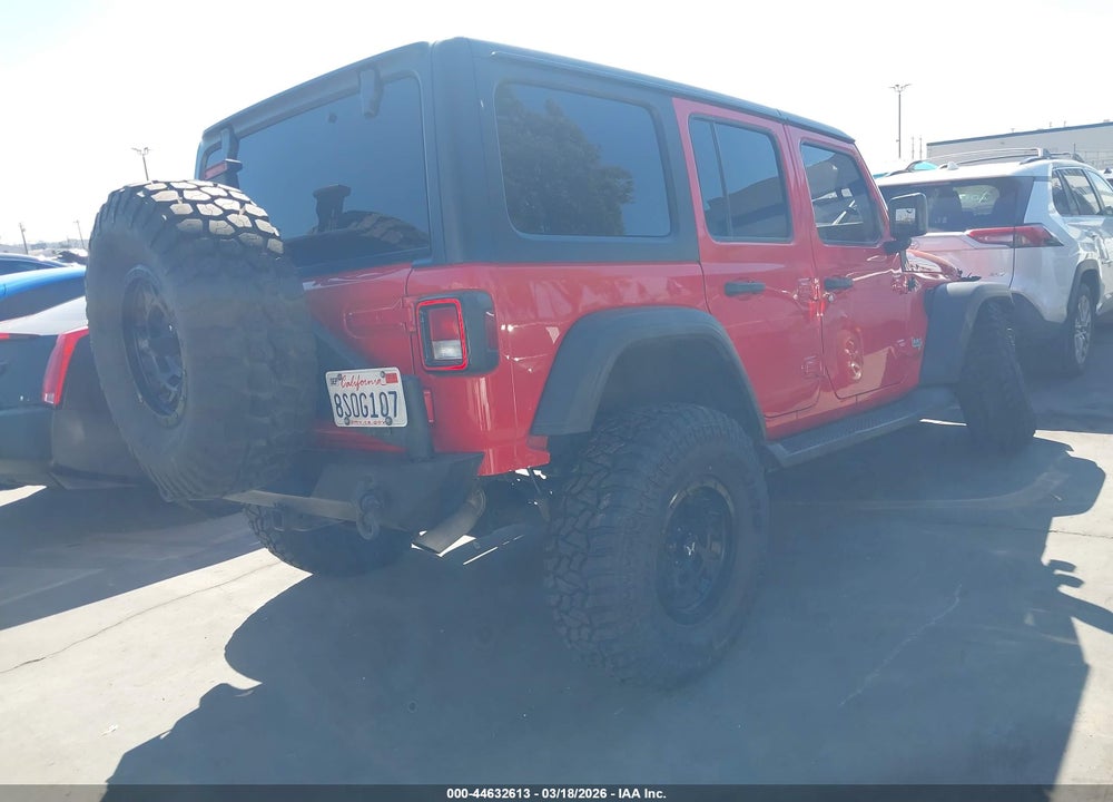 2021 JEEP WRANGLER UNLIMITED SPORT S 4X4 VIN: 1C4HJXDN8MW515989