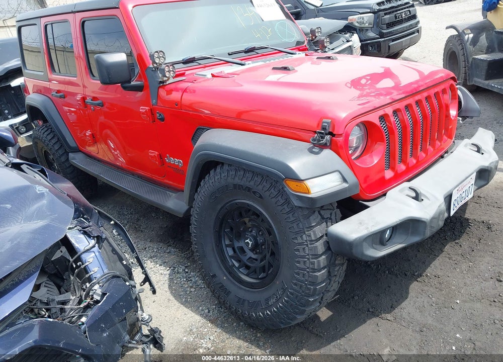2021 JEEP WRANGLER UNLIMITED SPORT S 4X4 VIN: 1C4HJXDN8MW515989