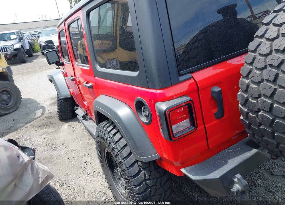 2021 JEEP WRANGLER UNLIMITED SPORT S 4X4 VIN: 1C4HJXDN8MW515989