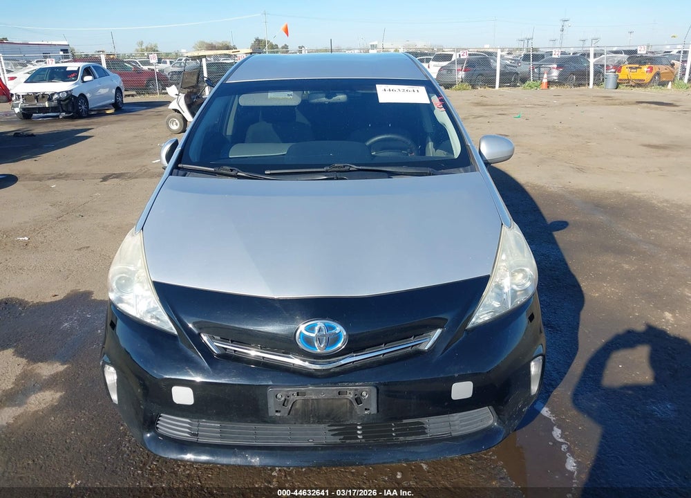 2013 TOYOTA PRIUS V THREE VIN: JTDZN3EU1D3265388