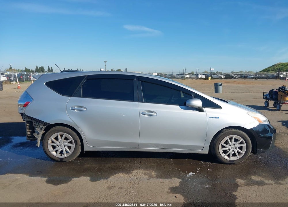 2013 TOYOTA PRIUS V THREE VIN: JTDZN3EU1D3265388