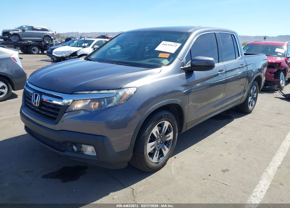 2019 HONDA RIDGELINE RTL-T VIN: 5FPYK2F64KB001622