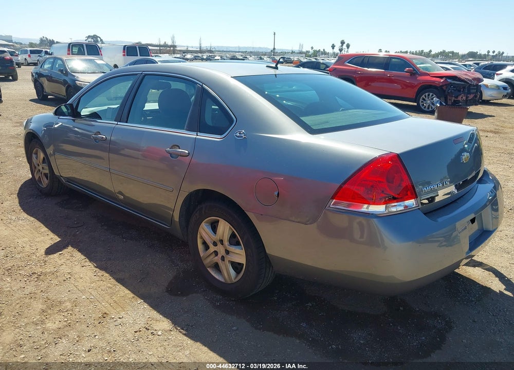 2008 CHEVROLET IMPALA LS VIN: 2G1WB58N781209083
