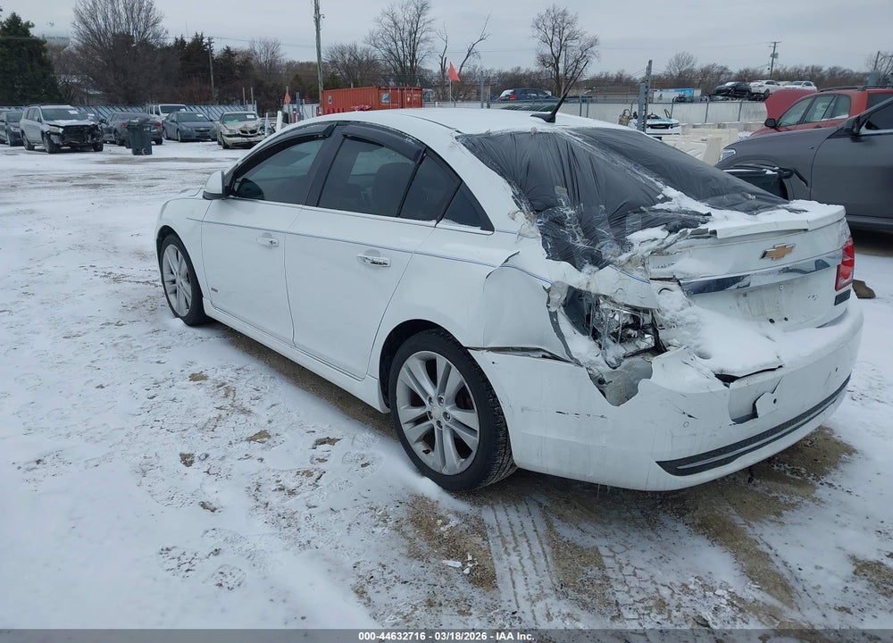 2012 CHEVROLET CRUZE LTZ VIN: 1G1PH5SC2C7280679