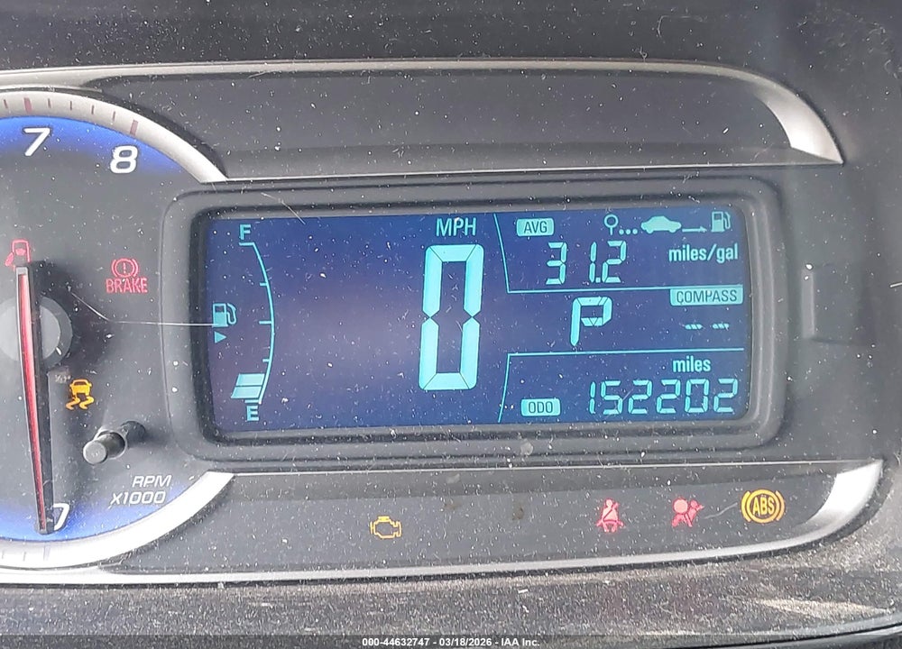 2015 CHEVROLET TRAX LT VIN: KL7CJRSB0FB224733