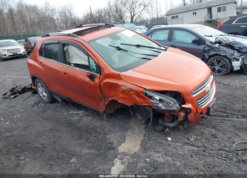 2015 CHEVROLET TRAX LT VIN: KL7CJRSB0FB224733