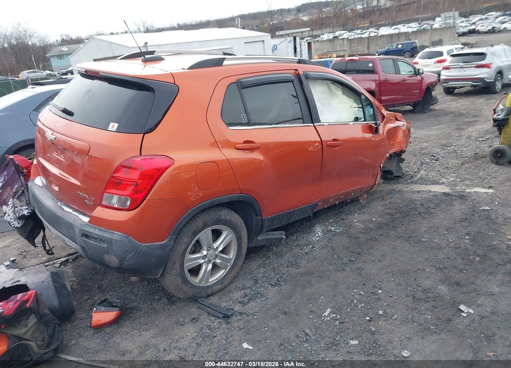 2015 CHEVROLET TRAX LT VIN: KL7CJRSB0FB224733