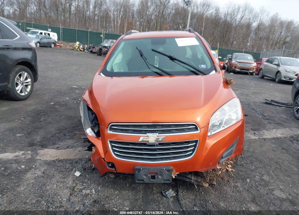 2015 CHEVROLET TRAX LT VIN: KL7CJRSB0FB224733