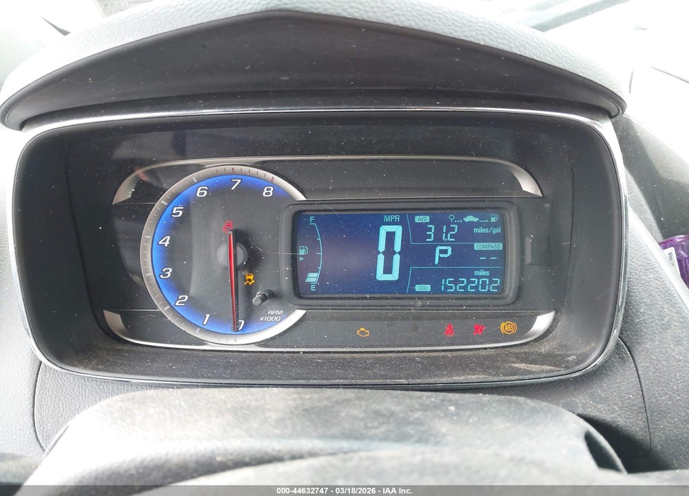 2015 CHEVROLET TRAX LT VIN: KL7CJRSB0FB224733