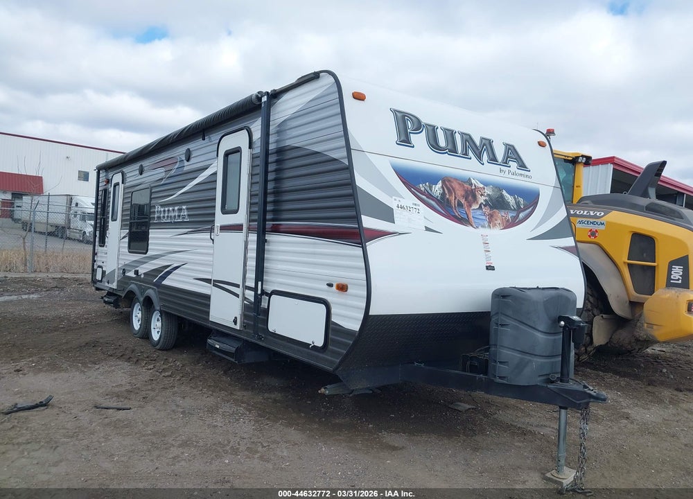 2015 PALOMINO PUMA 25RS TRAVEL TRAILER VIN: 4X4TPUA28FP055158