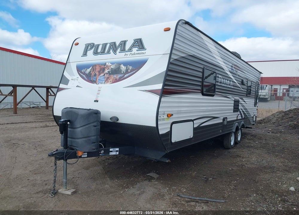 2015 PALOMINO PUMA 25RS TRAVEL TRAILER VIN: 4X4TPUA28FP055158