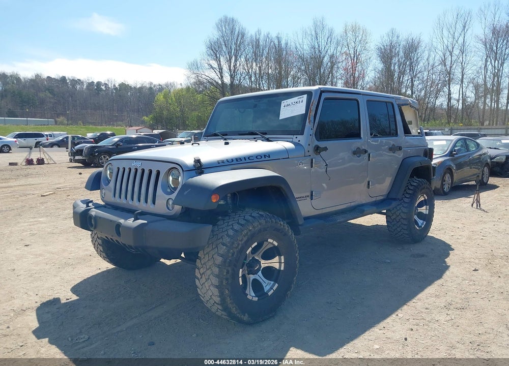 2014 JEEP WRANGLER UNLIMITED RUBICON VIN: 1C4BJWFG0EL178610