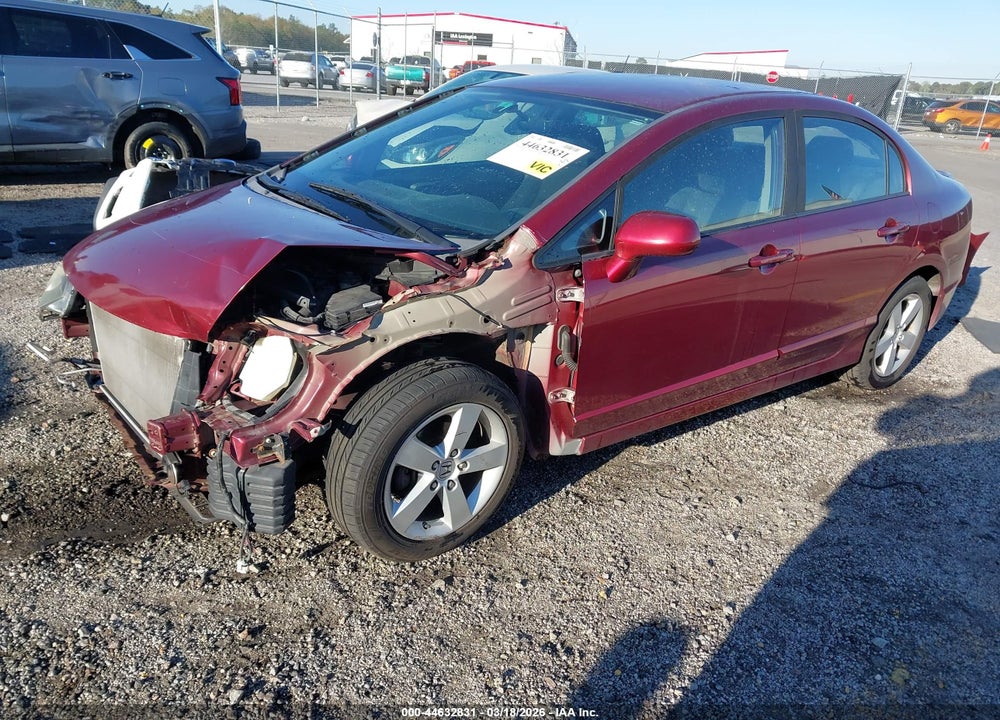2009 HONDA CIVIC LX-S VIN: 19XFA16609E046179