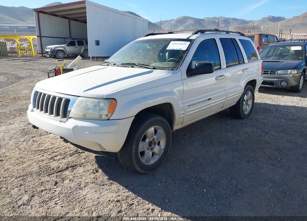2004 JEEP GRAND CHEROKEE LIMITED VIN: 1J4GW58S14C231200