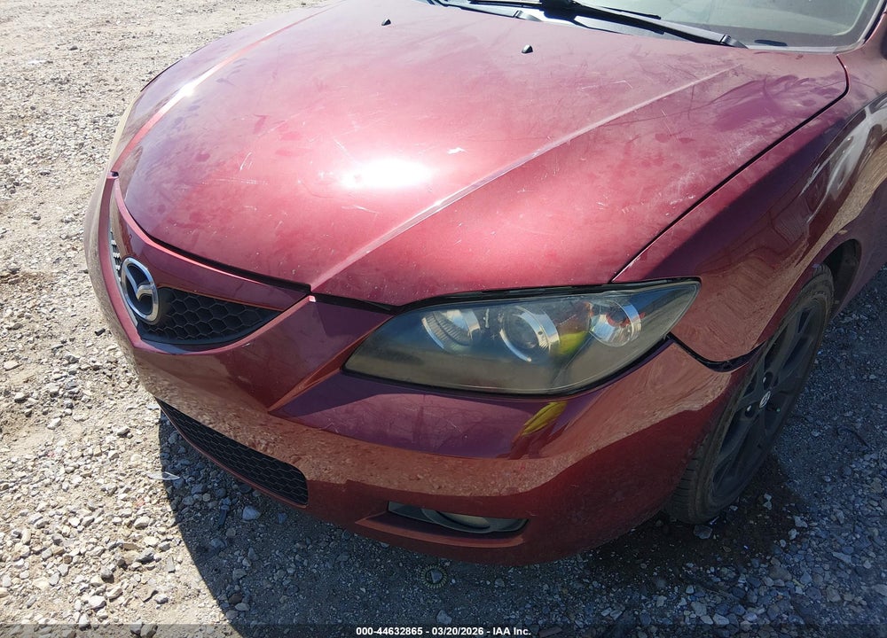2009 MAZDA 3 I VIN: JM1BK32F491207116